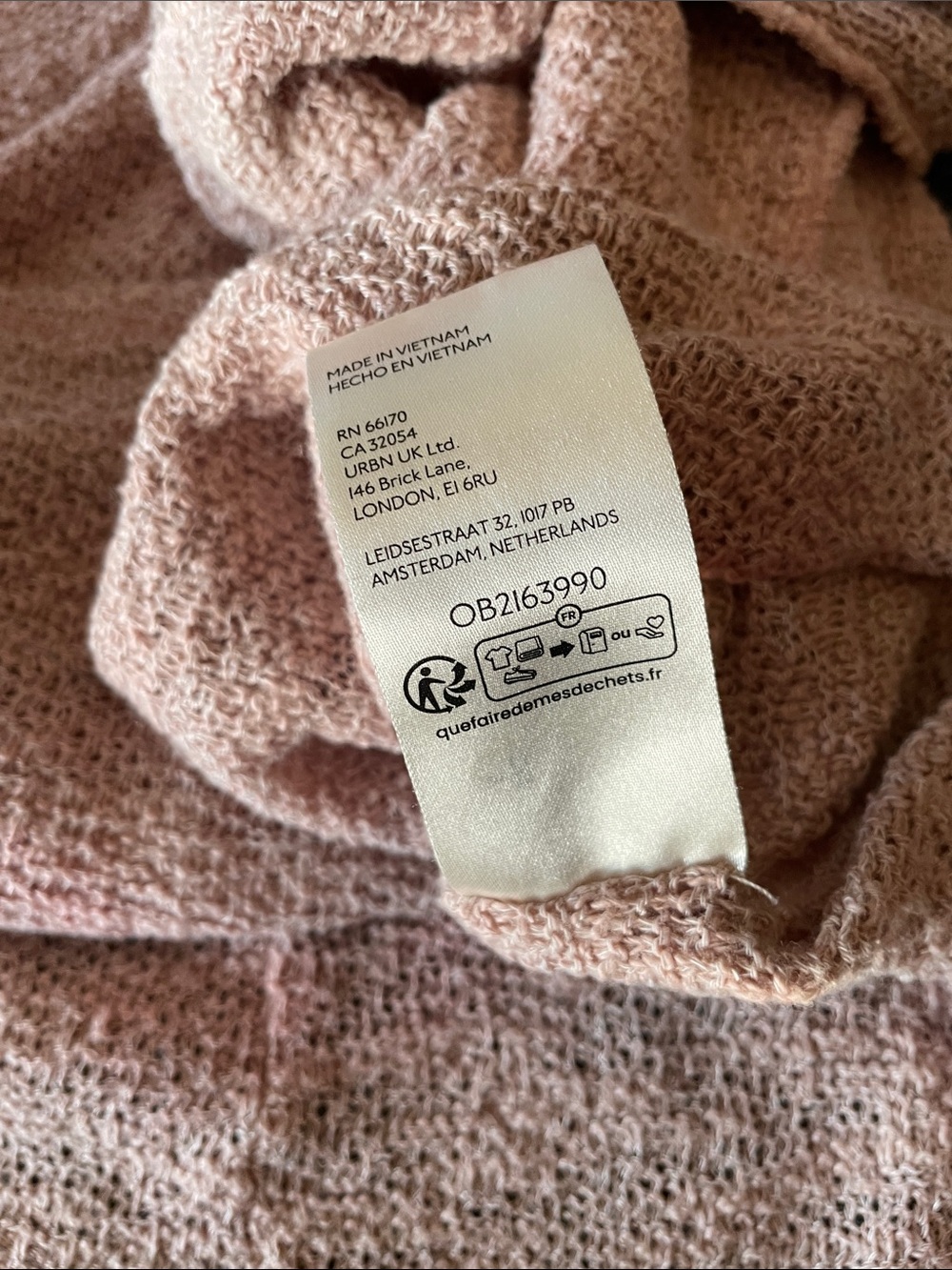 We The Free Dusty Pink Scoop Neck Pullover - Picture 7 of 8